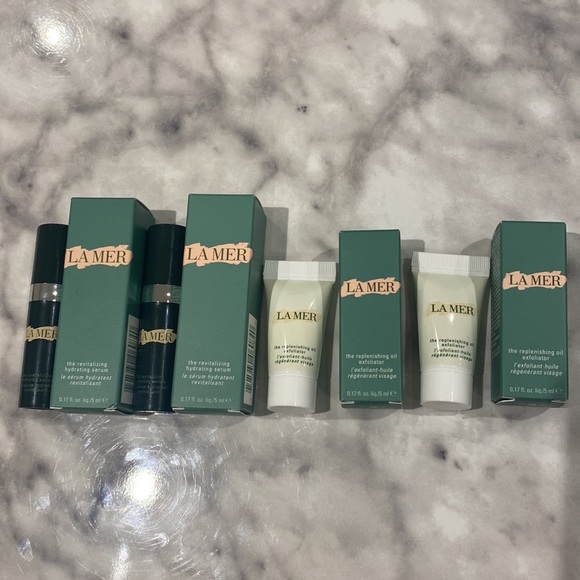 ✨LOT OF LA MER REVITALIZING HYDRATING SERUM AND REPLENISHING OIL EXFOLIATOR✨ - Picture 2 of 6